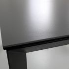 Table extensible jusqu'à 220 cm en céramique et métal - Nadia Viadurini