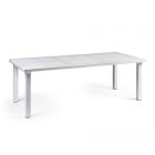 Table extensible jusqu'à 220 cm en Polypropylène et Aluminium - Oreiller Viadurini