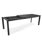 Table extensible 240 cm en aluminium avec différentes finitions - Notebook Viadurini