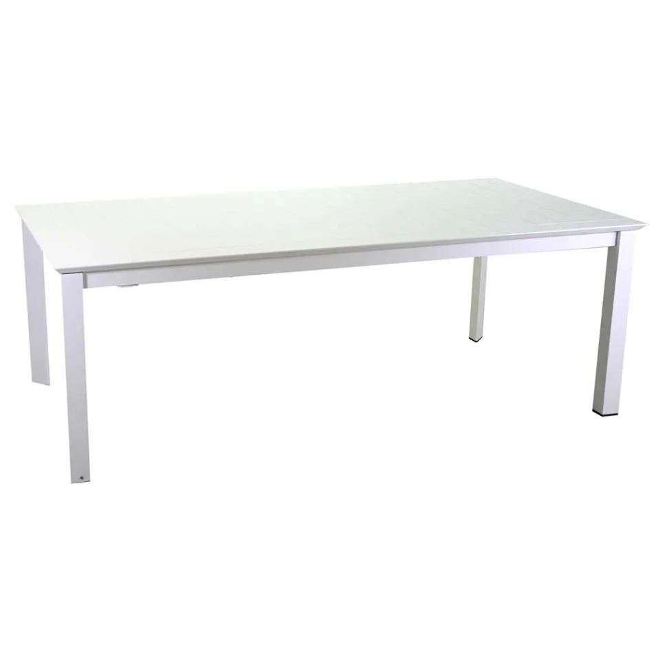 Table extensible 240 cm en aluminium avec différentes finitions - Notebook Viadurini