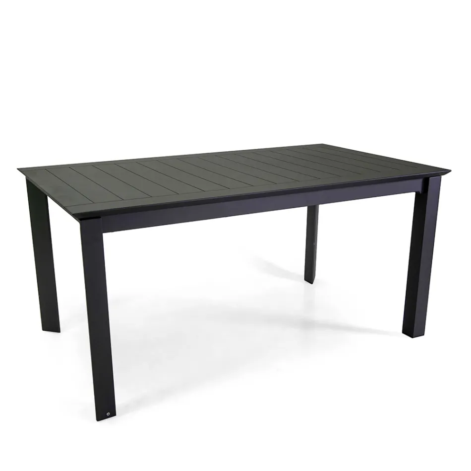 Table extensible 240 cm en aluminium avec différentes finitions - Notebook Viadurini