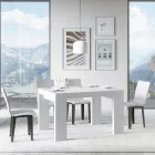 Table extensible jusqu'à 246 cm en microparticules de bois Made in Italy - Arbre Viadurini