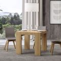 Table extensible jusqu'à 246 cm en microparticules de bois Made in Italy - Arbre