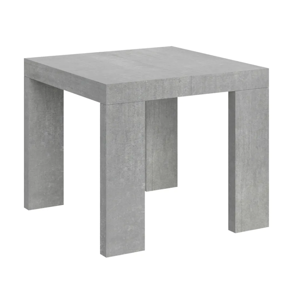 Table extensible jusqu'à 246 cm en microparticules de bois Made in Italy - Arbre Viadurini