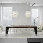 Table extensible jusqu'à 284 cm en différentes tailles et finitions Made in Italy - Beach Viadurini