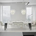 Table extensible jusqu'à 284 cm en différentes tailles et finitions Made in Italy - Beach Viadurini