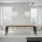 Table extensible jusqu'à 284 cm en différentes tailles et finitions Made in Italy - Beach Viadurini