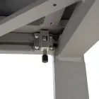 Table à rallonge 300 cm en aluminium avec plateau en stratifié - Righello Viadurini