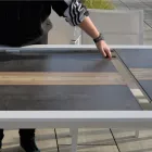 Table à rallonge 300 cm en aluminium avec plateau en stratifié - Righello Viadurini