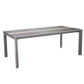 Table à rallonge 300 cm en aluminium avec plateau en stratifié - Righello