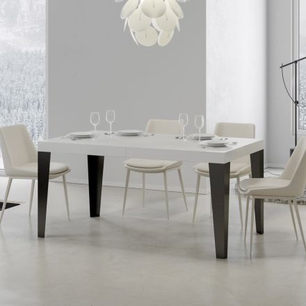 Table extensible jusqu'à 440 cm en différentes tailles et finitions Made in Italy - Beach Viadurini