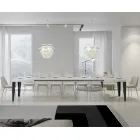 Table extensible jusqu'à 440 cm en différentes tailles et finitions Made in Italy - Beach Viadurini