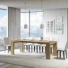 Table extensible jusqu'à 440 cm en microparticules de bois Made in Italy - Arbre Viadurini