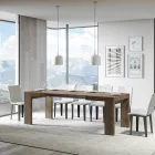 Table extensible jusqu'à 440 cm en microparticules de bois Made in Italy - Arbre Viadurini