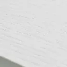 Table extensible blanche avec structure en bois massif naturel Rico Viadurini