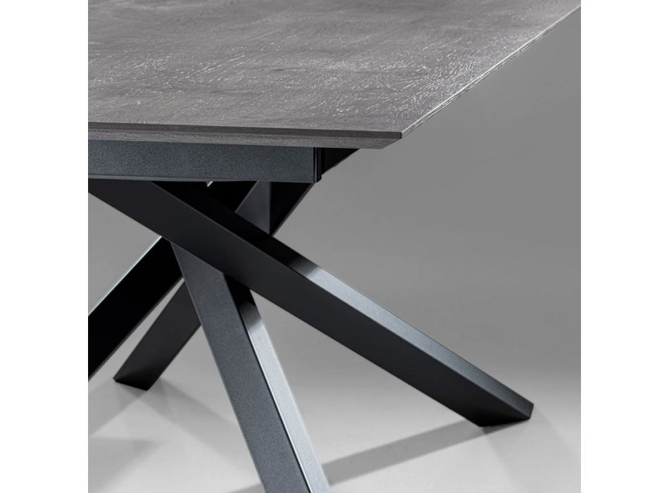 Table extensible avec pieds S70 fabriquée en Italie - Sagi Viadurini