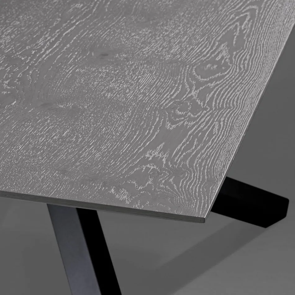 Table extensible avec pieds S70 fabriquée en Italie - Sagi Viadurini