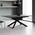 Table extensible avec pieds S70 fabriquée en Italie - Sagi