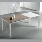 Table extensible Fokos Terra avec plateau en vitrocéramique - Anis Viadurini