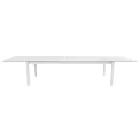Table d'extérieur extensible avec plateau à lamelles en aluminium - Supernova Viadurini