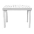 Table d'extérieur extensible avec plateau à lamelles en aluminium - Supernova Viadurini