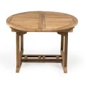 Table de jardin extensible en teck naturel - Yggdrasil