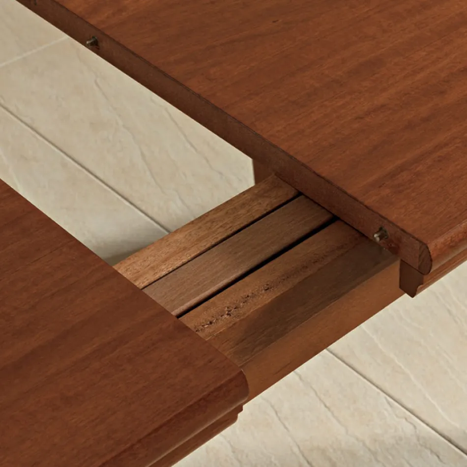 Table à manger en bois design 14 personnes jusqu'à 380 cm - Marzena Viadurini