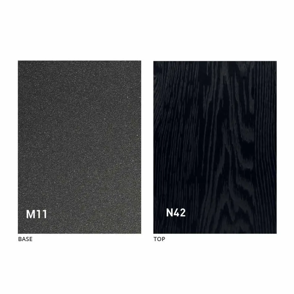 Table à manger extensible en bois et métal jusqu'à 280 cm - Gallotto Viadurini