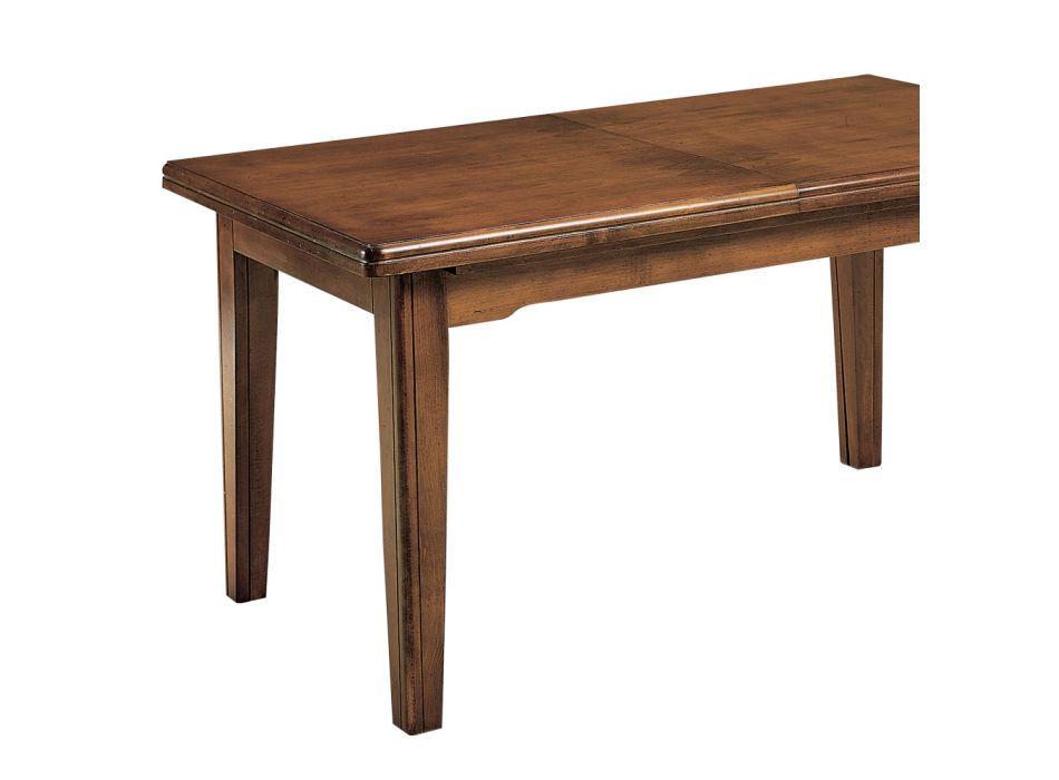 Table extensible de style classique fabriquée en Italie - Rome Viadurini