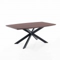 Table à Rallonges de Design faite en Mdf et Métal – Torquato