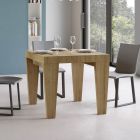 Table extensible disponible en différentes finitions Made in Italy - Montagne Viadurini
