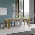 Table extensible disponible en différentes finitions Made in Italy - Montagne Viadurini