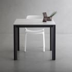 Table carrée extensible jusqu'à 232 cm en HPL Made in Italy - Filiberto Viadurini
