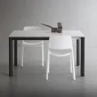 Table extensible jusqu'à 232 cm carré en HPL Made in Italy - Filiberto Viadurini
