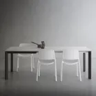 Table carrée extensible jusqu'à 232 cm en HPL Made in Italy - Filiberto Viadurini