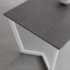 Table Extensible Jusqu'à 238 cm en Métal et Hpl Made in Italy - Pablito Viadurini