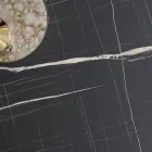 Table extensible jusqu'à 238 cm en métal et Hpl coloré Made in Italy - Pablito Viadurini