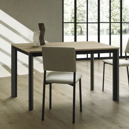 Table Extensible Jusqu'à 240 cm en Aluminium et Hpl Made in Italy - Filiberto Viadurini