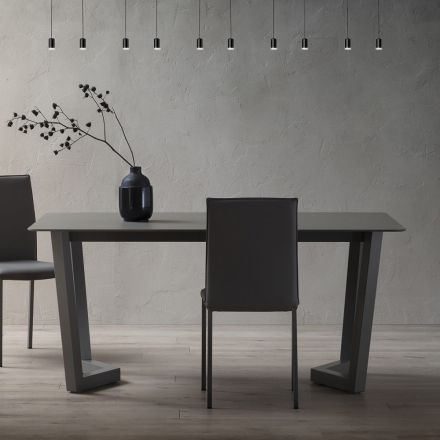 Table Extensible Jusqu'à 300 cm en Fenix Stratifié Made in Italy - Bastiano Viadurini