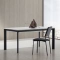 Table Extensible Jusqu'à 334 cm en Aluminium et Hpl Made in Italy - Filiberto