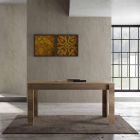 Table extensible jusqu'à 185 cm en mélaminé Made in Italy Design - Ketra Viadurini