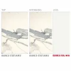 Table extensible jusqu'à 238 cm en Laminam et métal Made in Italy - Remigio Viadurini