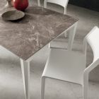 Table extensible jusqu'à 240 cm avec plateau HPL Made in Italy - Fantastic Viadurini