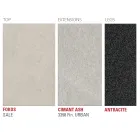 Table extensible jusqu'à 240 cm avec plateau Laminam Made in Italy - Maltese Viadurini