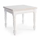 Table extensible jusqu'à 240 cm en manguier et Mdf Homemotion - Tongo Viadurini