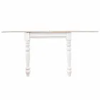 Table extensible jusqu'à 240 cm en manguier et Mdf Homemotion - Tongo Viadurini