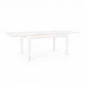 Table extensible classique jusqu'à 240 cm en manguier Homemotion - Tongo
