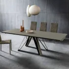 Table extensible jusqu'à 280 cm en Fenix Made in Italy, Precious - Aresto Viadurini