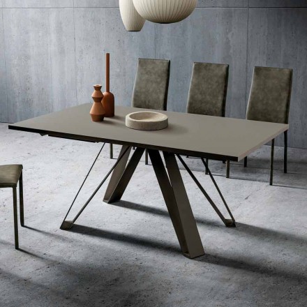 Table extensible jusqu'à 280 cm en Fenix Made in Italy, Precious - Aresto Viadurini