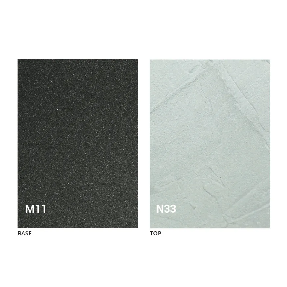 Table extensible jusqu'à 280 cm en bois et métal Made in Italy - Gallotto Viadurini